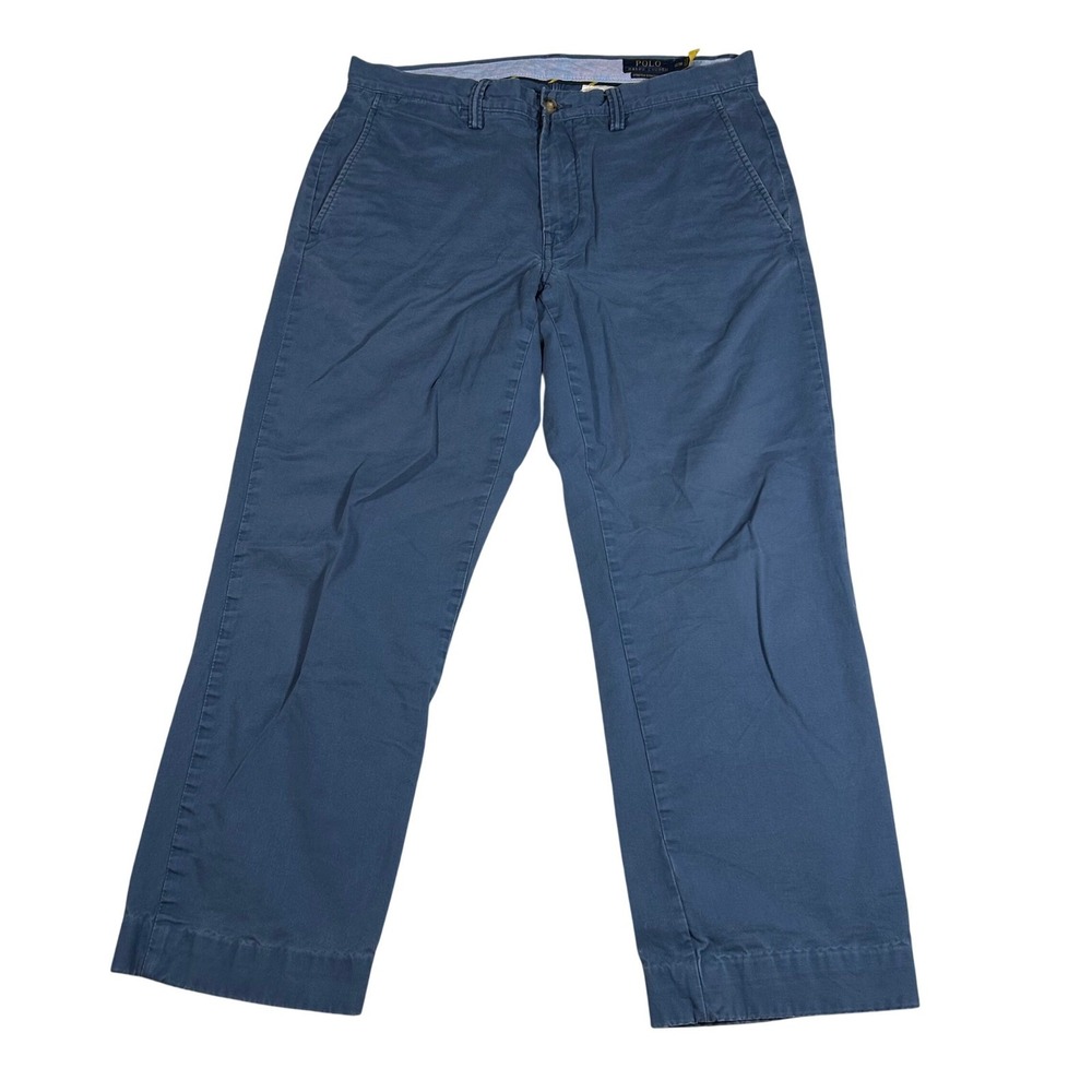 Polo Ralph Lauren Mens Stretch Straight Fit Chino Pants 32x24.5 Cotton Preppy